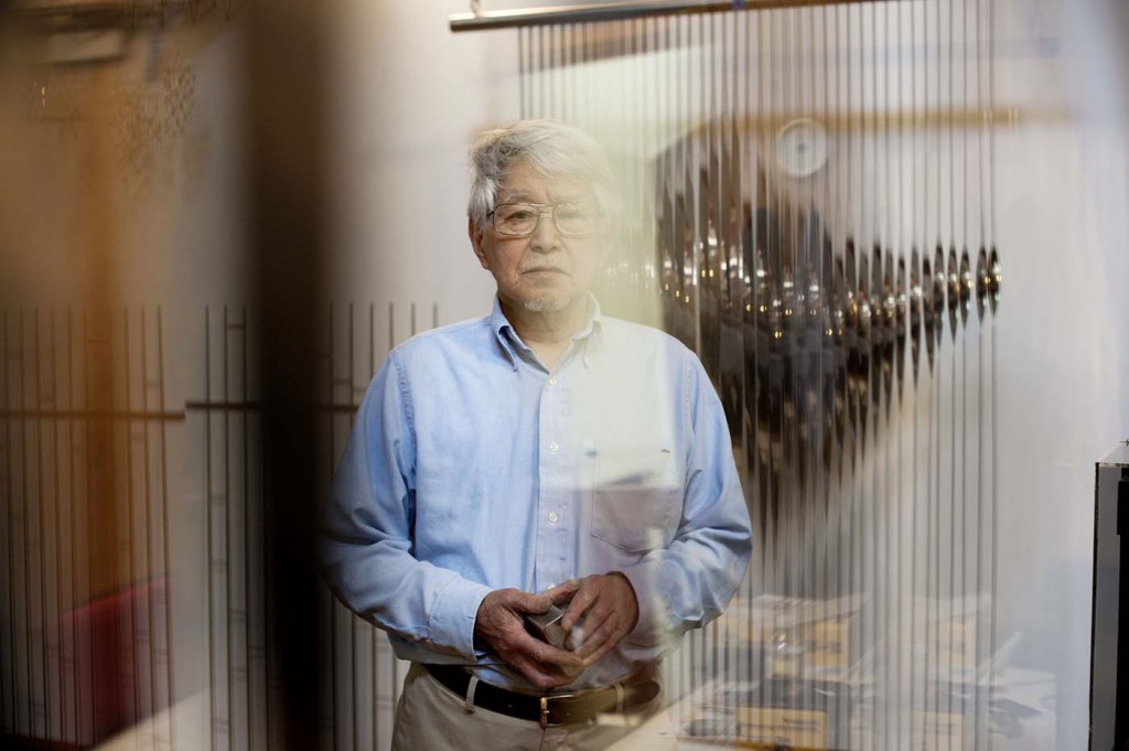 Michio Ihara in his studio. Photograph by Emily Andrews. 