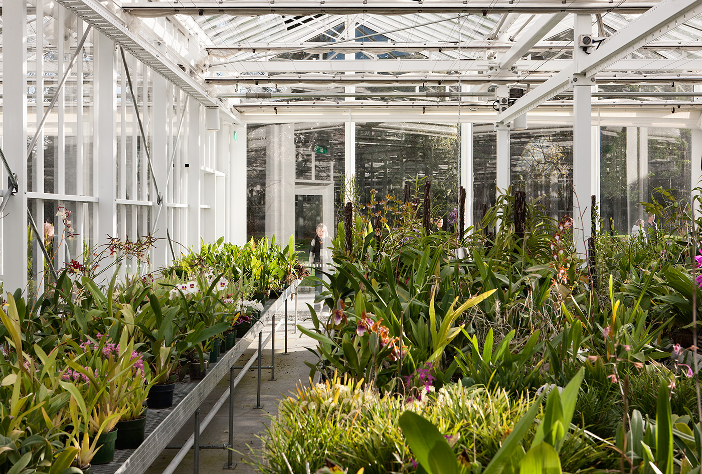 Christchurch Botanic Gardens visitor centre. Photograph by Simon Devitt.