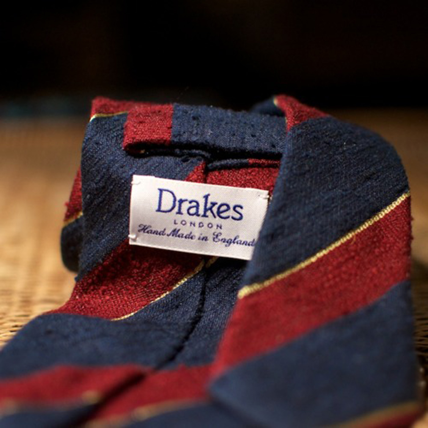 A tie by Drakes of London from Crane Brothers. 