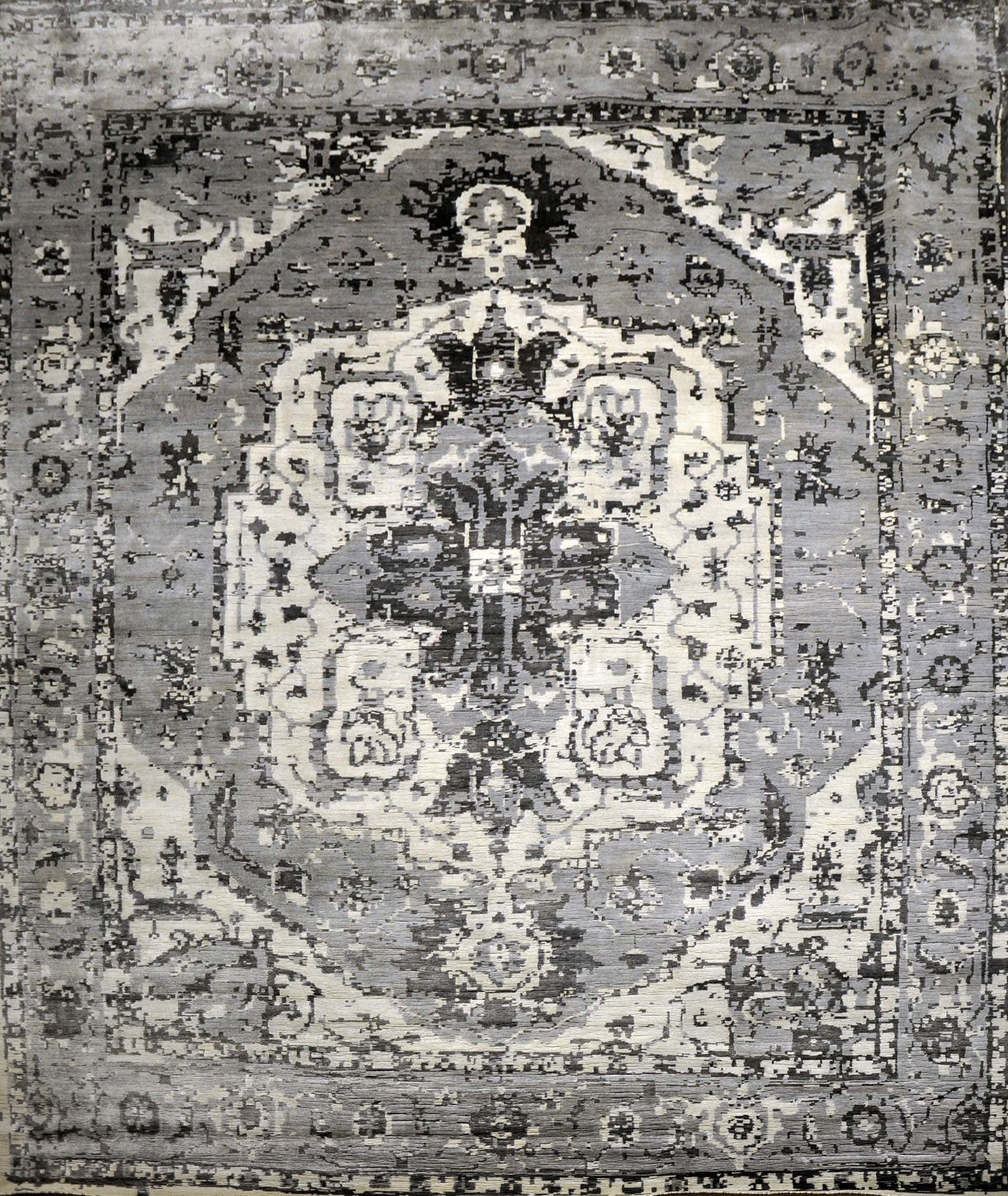 A 'Benmore' artisanal rug from Source Mondial, one of our Style Safari destinations. 