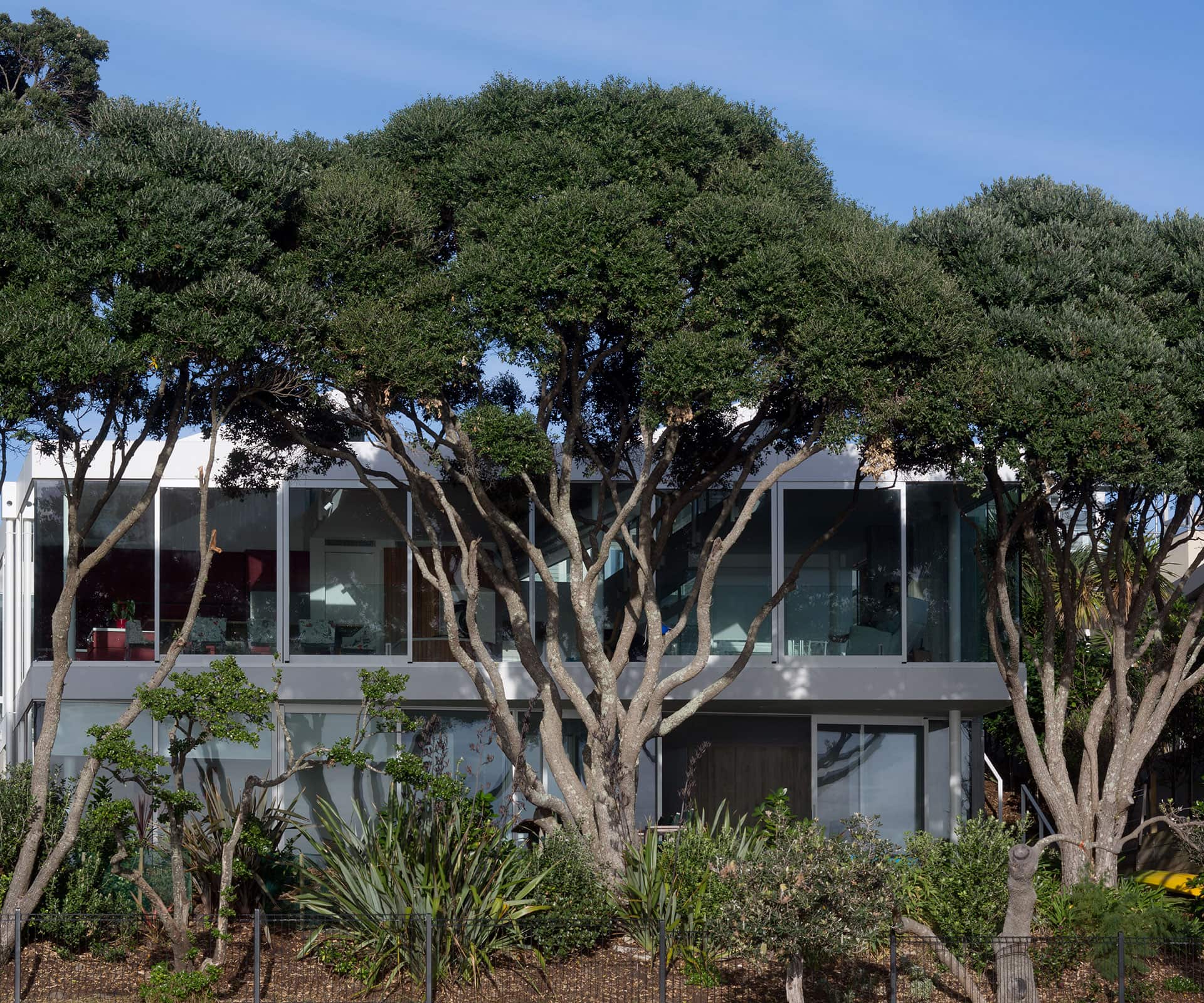 A beachfront home in Takapuna is designed to hero the fantastic views