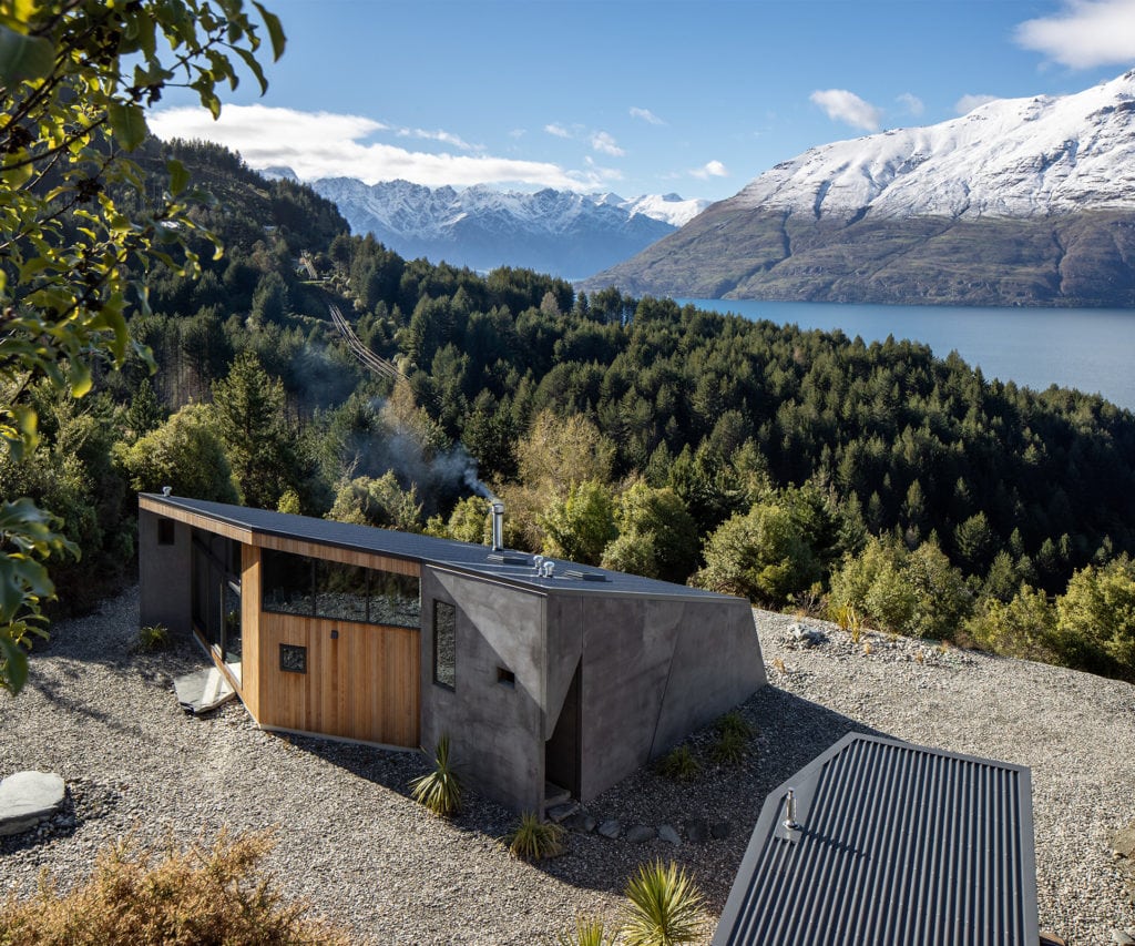 How this house was designed for the winter sun's path and mountain views