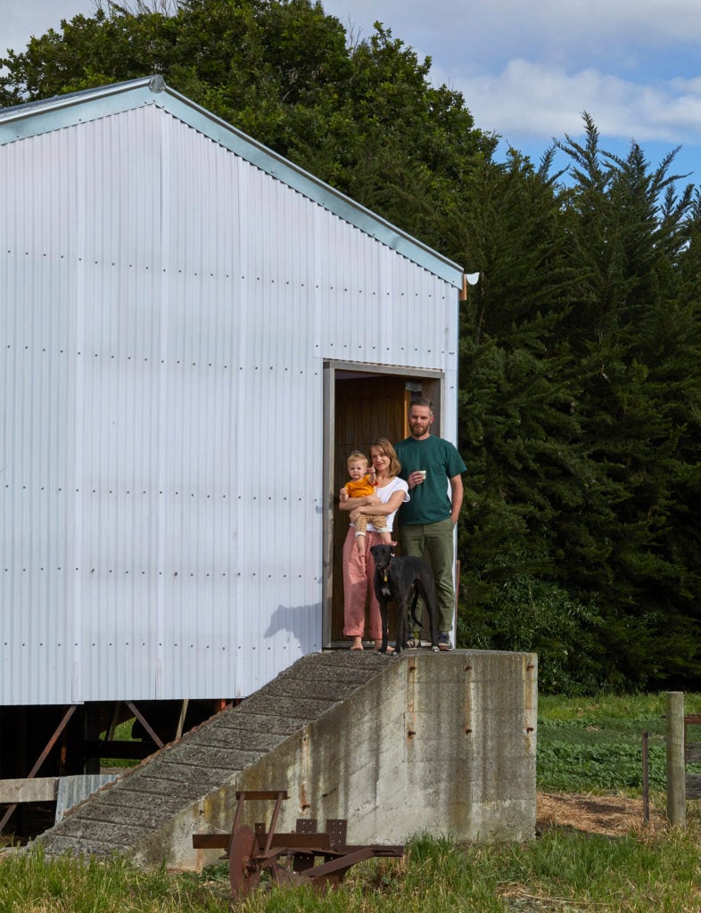 This 1960s shearing shed was cleverly revived to a family home