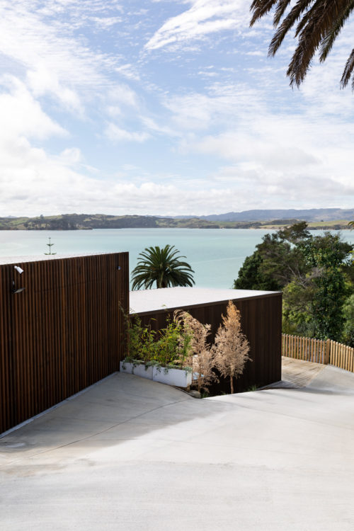 On the edge of Raglan Harbour The Parson's Project HOME Magazine